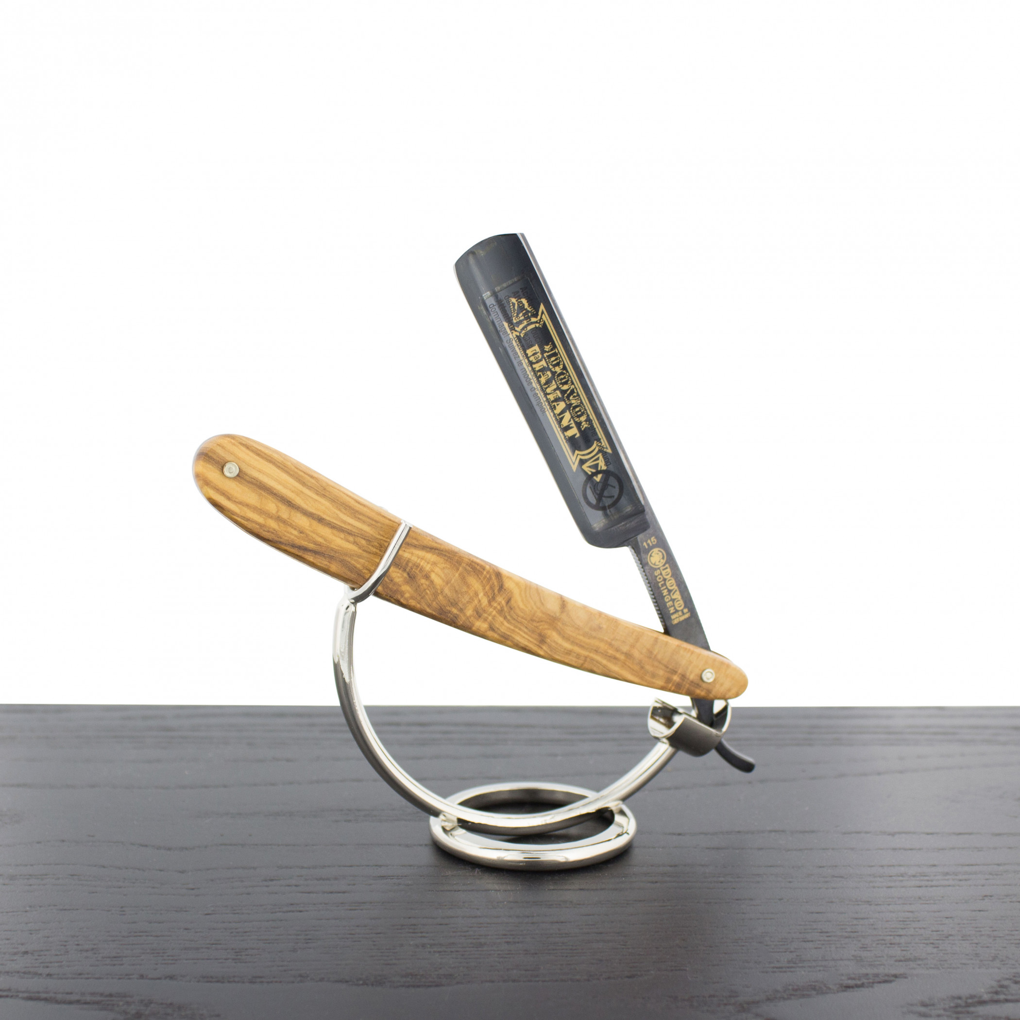 Product image 0 for Dovo 5/8" Diamant with Black Blade Straight Razor